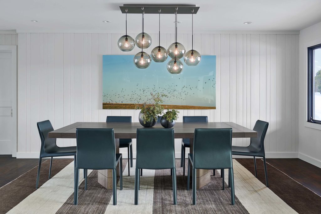 Carbondale Ranch house dining area styling by Cathers Home