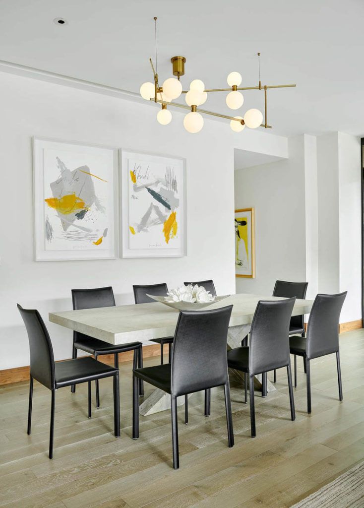 Lift One Luxe dining room - Interior Design by Cathers Home
