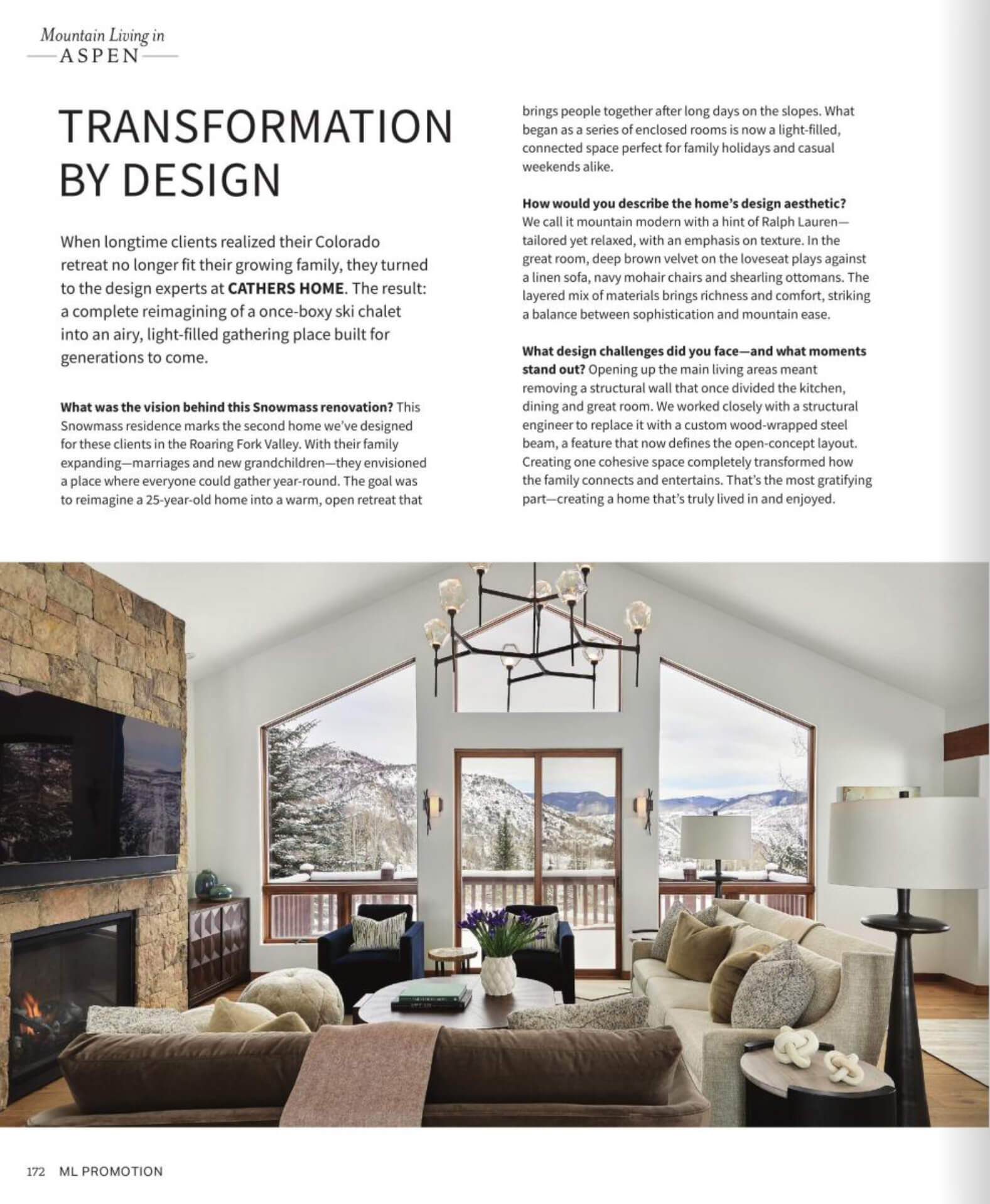Mountain Living Transformation by Design